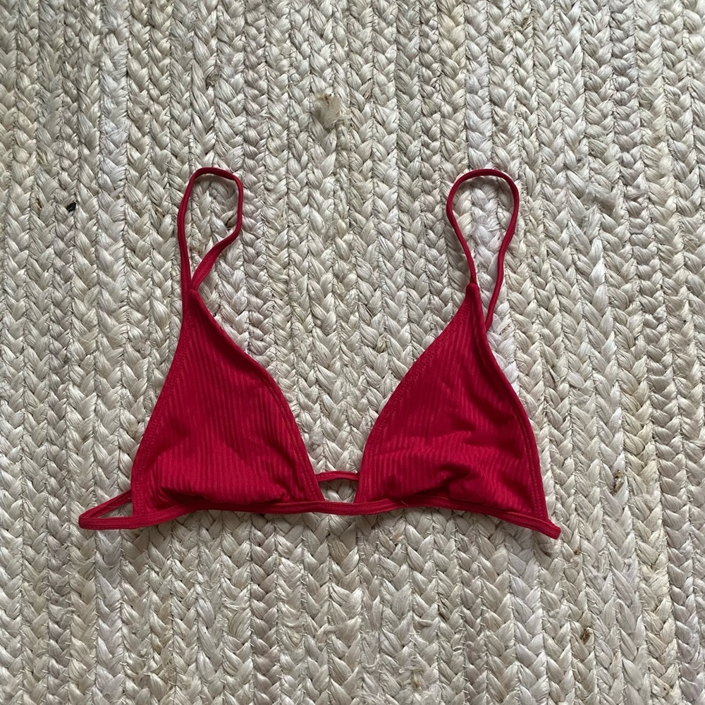 La hearts by pacsun string bikini red top medium